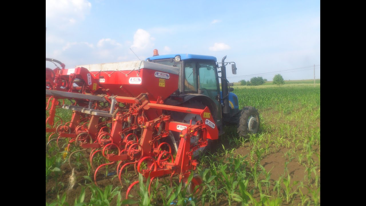 Sarchiatura Mais 2015 - Az. Agr. Zamboni - New Holland T4050 + Sarchio Rossetto