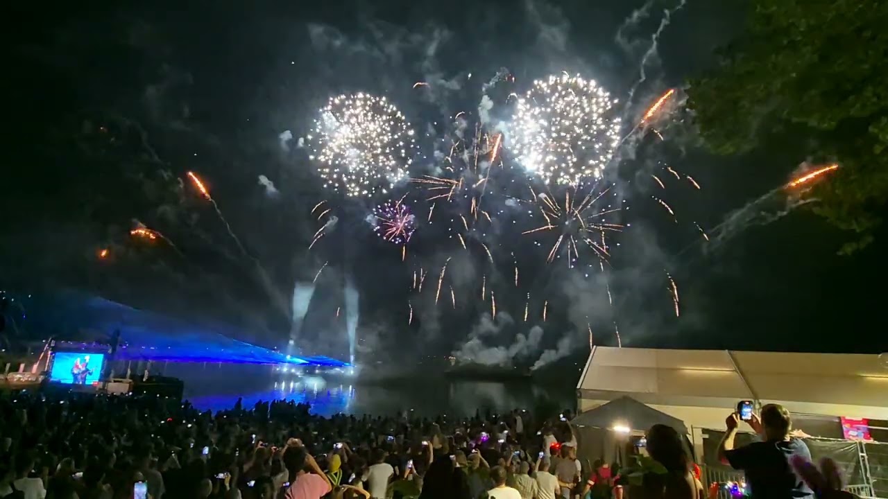 Festiwal Ognia i Wody - Jezioro Nyskie 24.08.2024 - full show cz.1 - Nysa