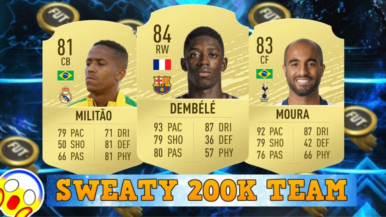 MOST INSANE 200K SQUAD BUILDER FIFA 20!!! | BEST 200K *MARKET CRASH* TEAM