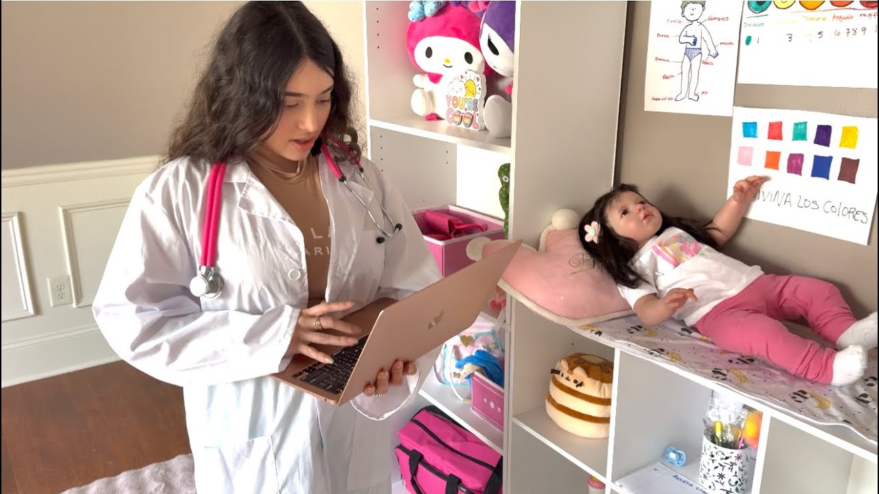 LLEVO A CEILA MI BEBE REALISTA AL DOCTOR POR PRIMERA VEZ