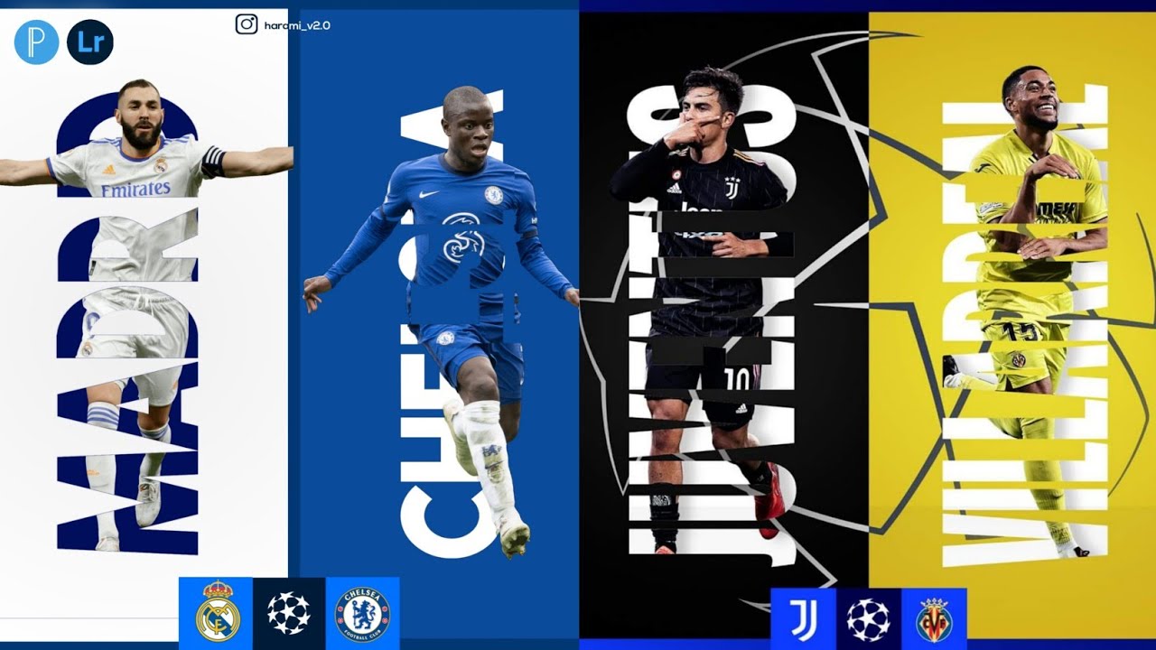 How To Make A Sports Poster Design Like UCL With Mobile | How I Made A Poster Like UCL By My Mobile?