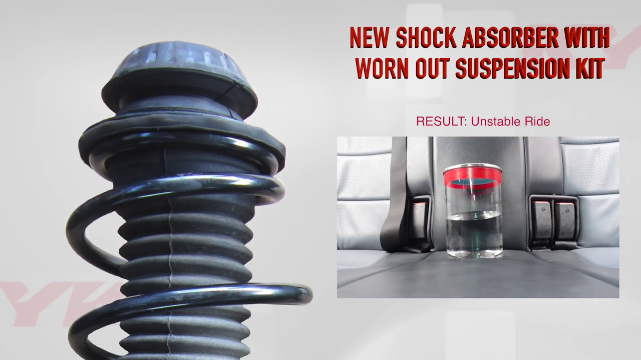 Importance of replacing the whole suspension kit!