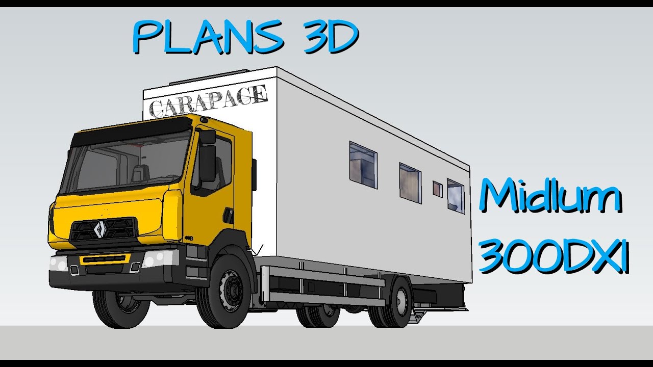 PLANS 3D - Midlum 300 DXI