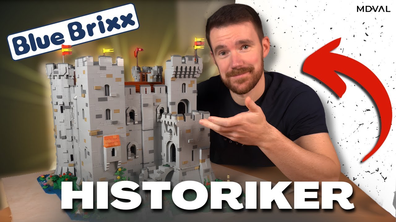 Mittelalter-Historiker analysiert die Normannenburg von @BlueBrixx