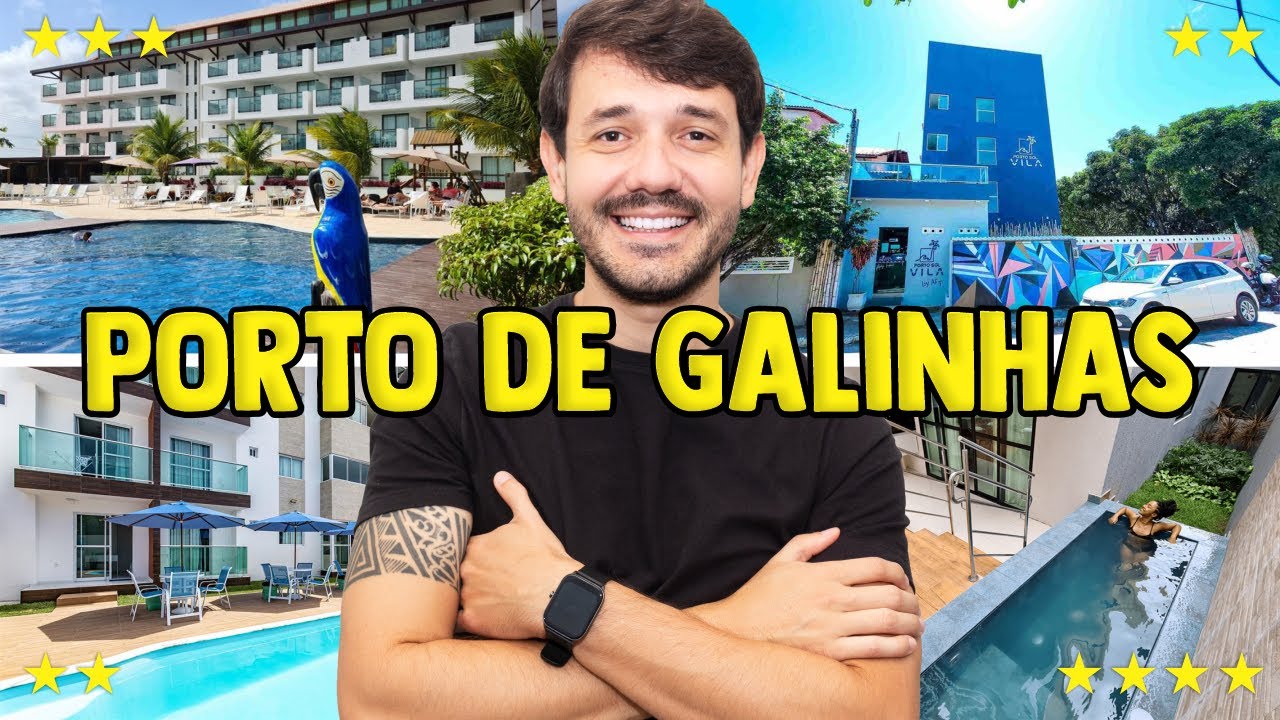 4 flats BARATO em Porto de Galinhas com Café da Manhã