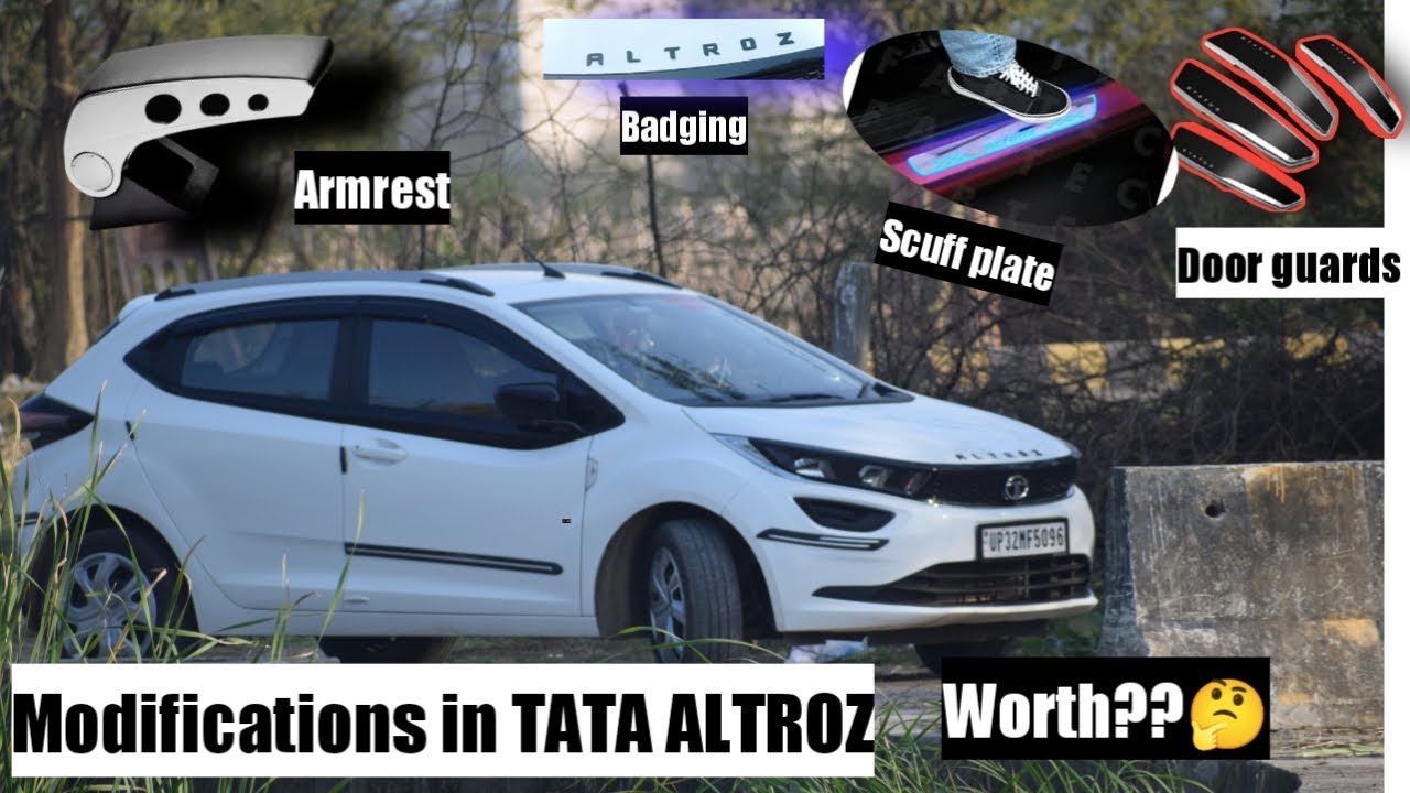 Accessories that you can install in your car🤔 || Tata Altroz Accessories 🤩|| Essential Accessories