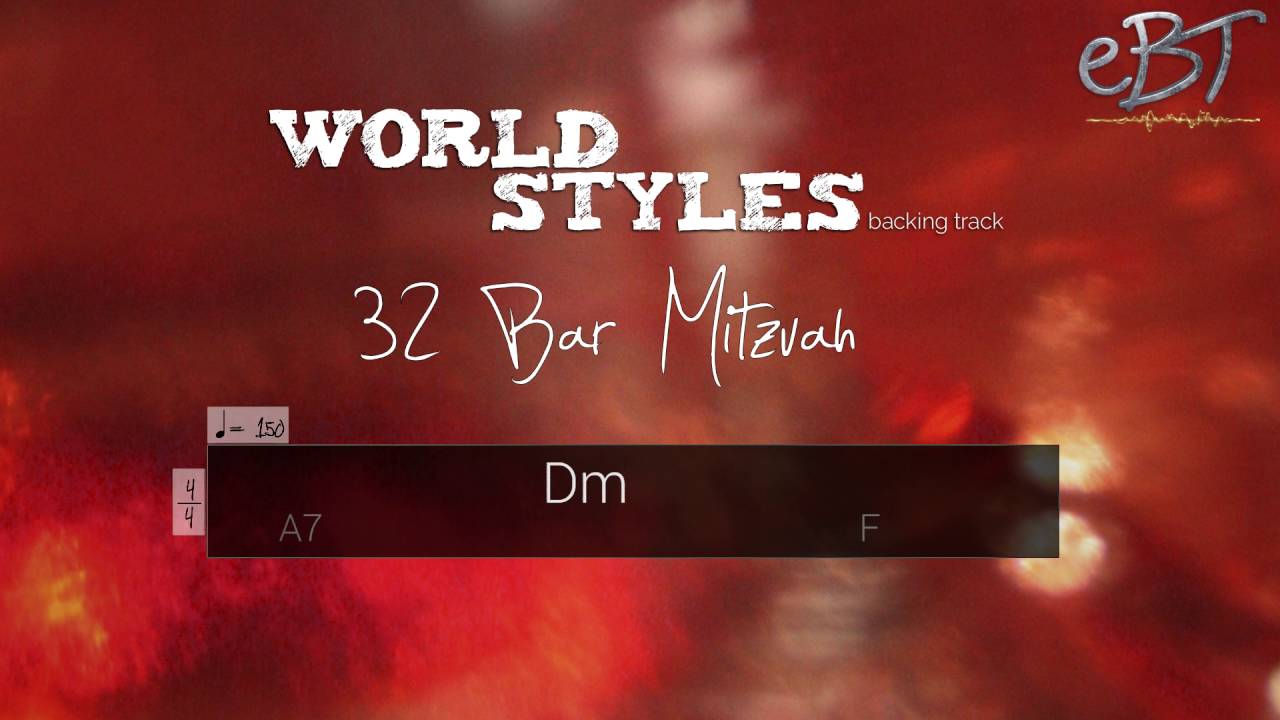 Kletzmer Backing Track in D Minor | 150 bpm