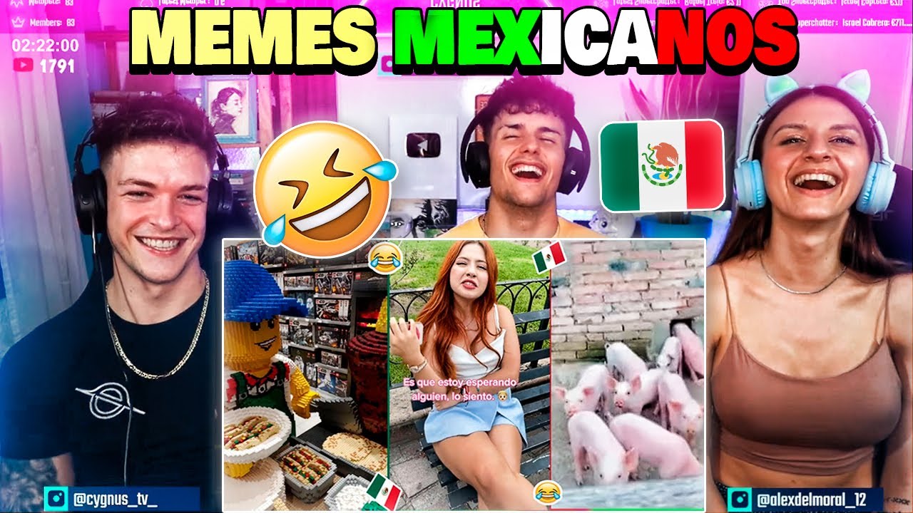 🇲🇽 REACCIÓN a MEMES & TIKTOKS MEXICANOS #59 *HUMOR VIRAL* @Los_Delfines @CygnusyRomanticVlogs
