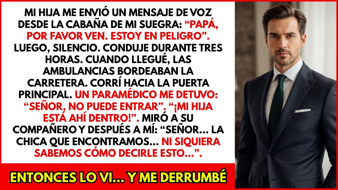 Mensaje de voz de mi hija: 