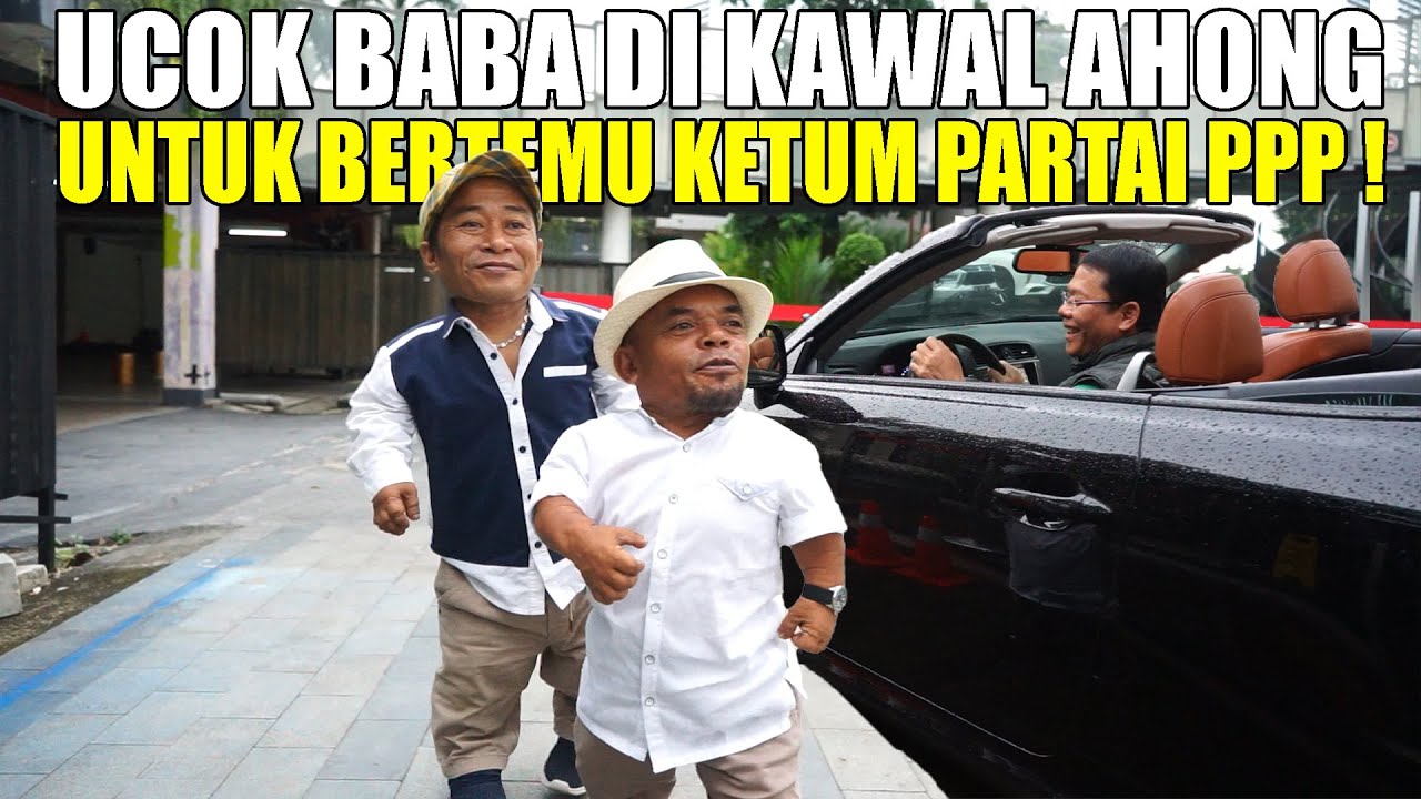 UCOK BABA DAN AHONG BAHAGIA SEKALI DAPAT UMROH GRATIS DARI KETUM PARTAI PPP !!