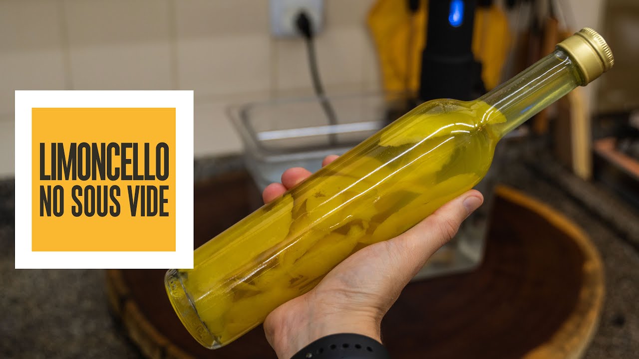 Limoncello no Sous Vide | S&oacute; Vide #250