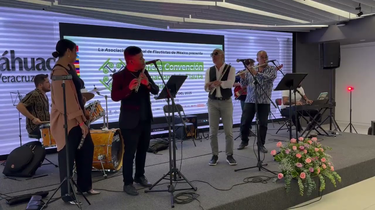 Cafe Cubano, Asencio Quartet feat Nestor Torres y Maraca valle.