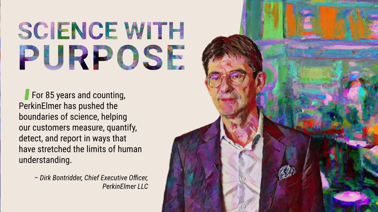 PerkinElmer CEO Dirk Bontridder on Science with Purpose