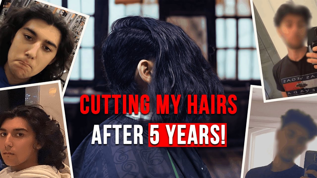 Getting A Haircut After 5 Years! (Glow Up)