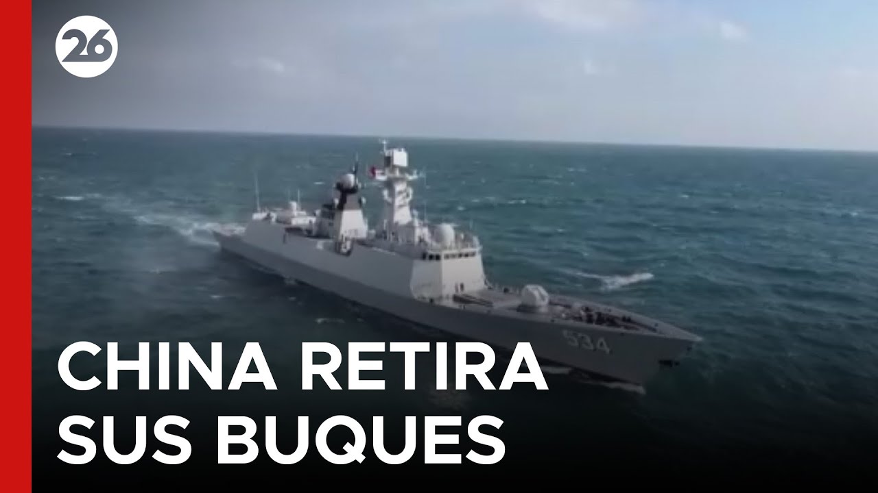 🇹🇼🇨🇳 TAIWÁN | China comienza a retirar sus buques tras finalizar las maniobras militares