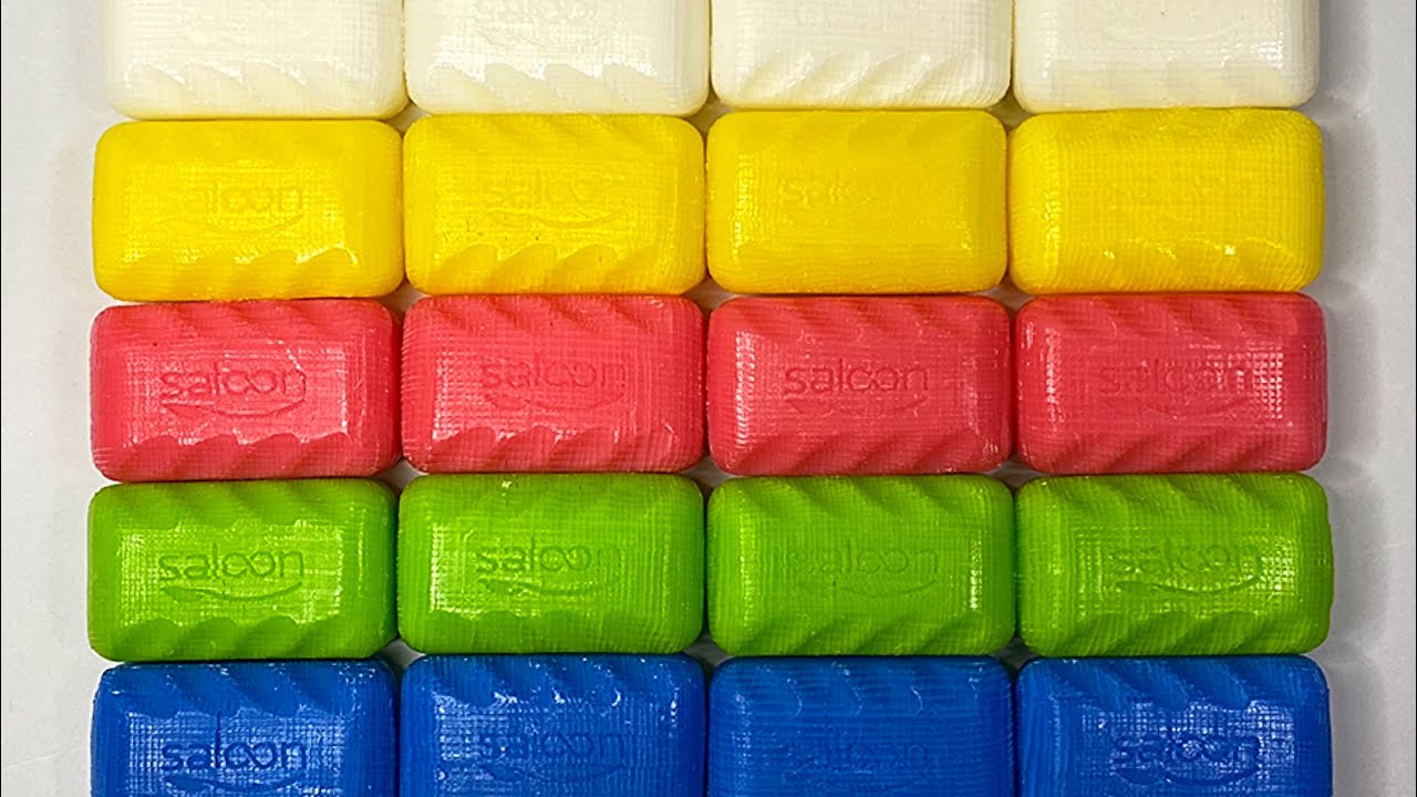 Soap cubes! Soap Cutting ASMR. Relaxing Sounds (no talking). Satisfying ASMR Video. Asmr soap.