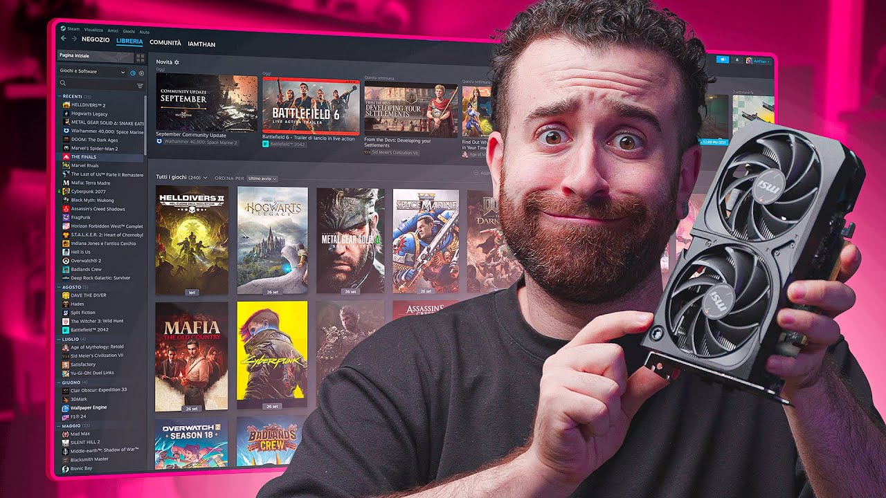 GPU ECONOMICA CONTRO GIOCHI PESANTI 2025🎁