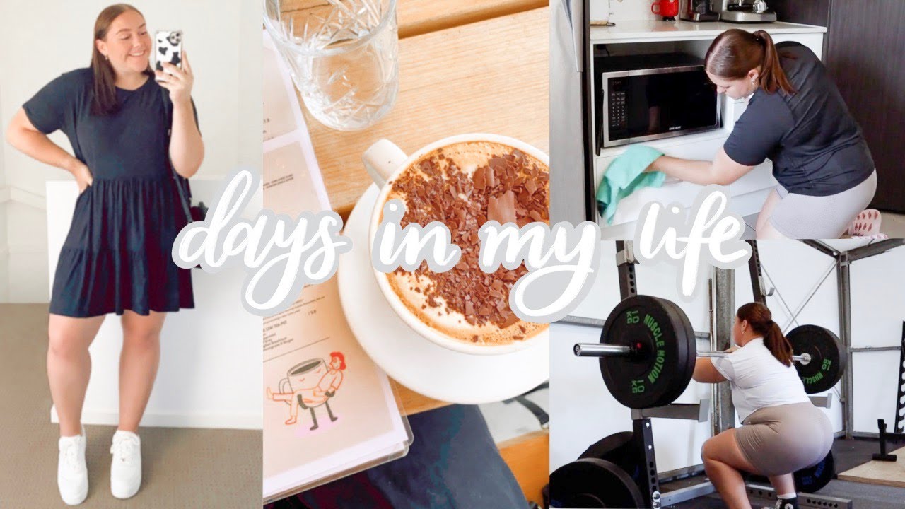 WEEKLY VLOG - clean with me, gym + a lazy weekend ☺️ Georgia Richards