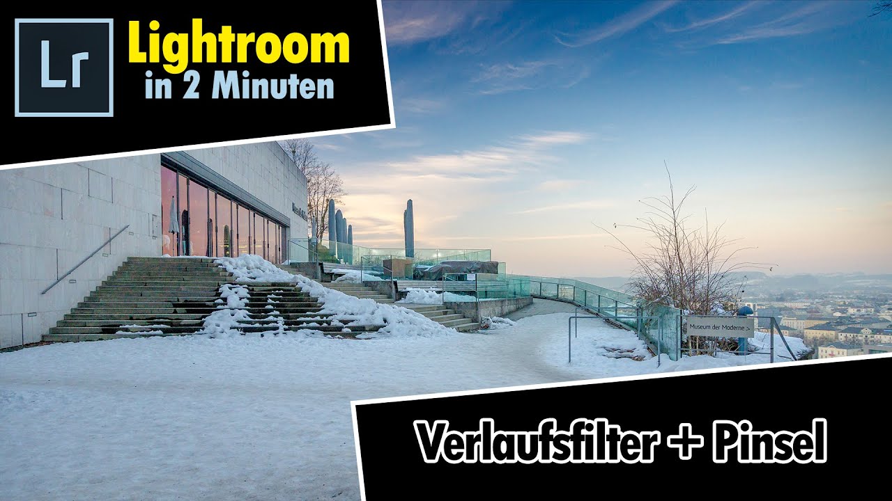 Himmel verbessern in Lightroom 6 & CC (Verlaufsfilter+Pinselwerkzeug)