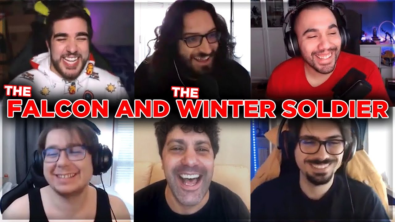 TALKSHOW su FALCON e WINTER SOLDIER con Andrea, Caleel, Mark, Massimo Triggiani, Victor