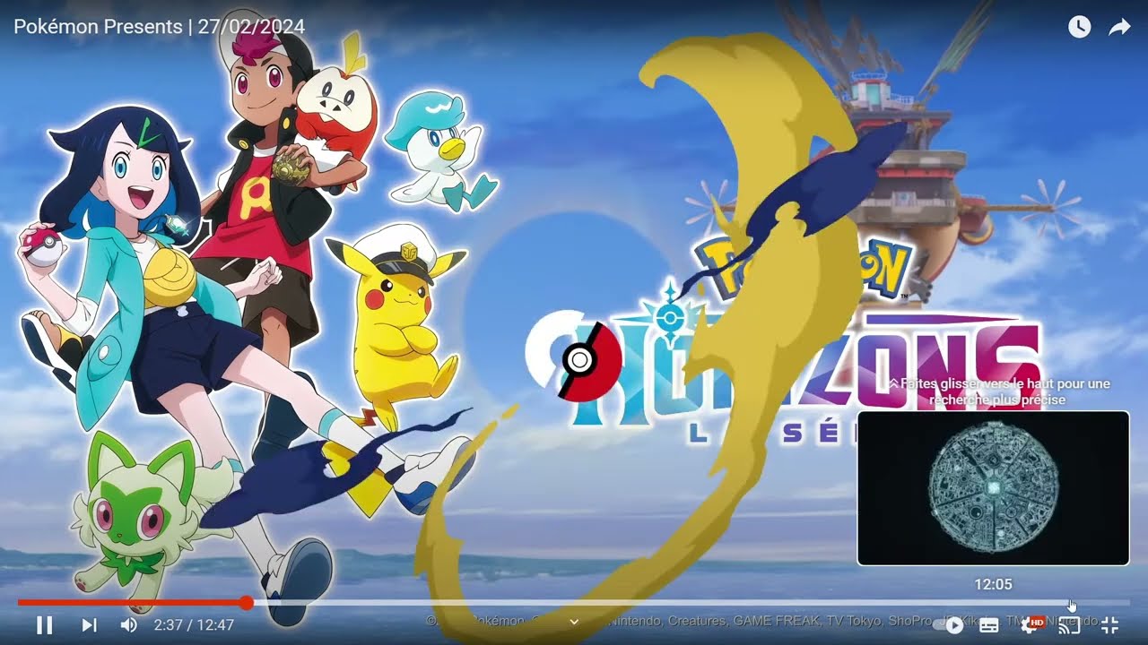 je réagis au Pokémon presents: 27/02/2024