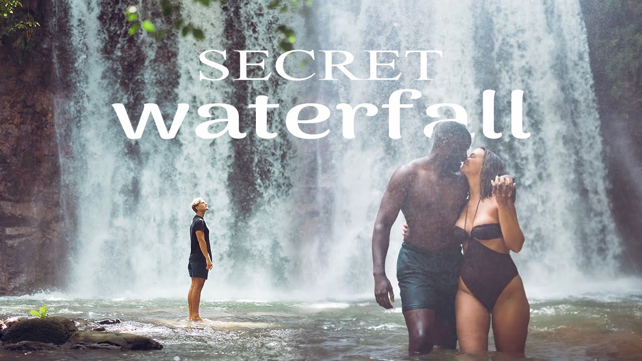 There is a SECRET WATERFALL in GRIS GRIS... MAURITIUS!