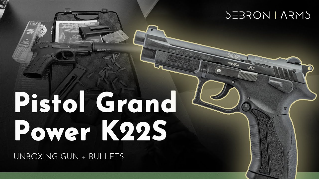 Grand Power K22S with Suppressor | Unboxing & Review