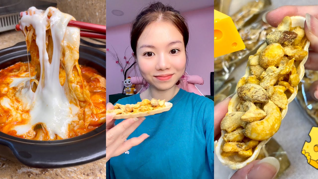 G&agrave; r&aacute;n phủ ph&ocirc; mai, Tokbokki ph&ocirc; mai k&eacute;o sợi 😋 | KIMKH&Aacute;NHN&Egrave; Vitaminkk