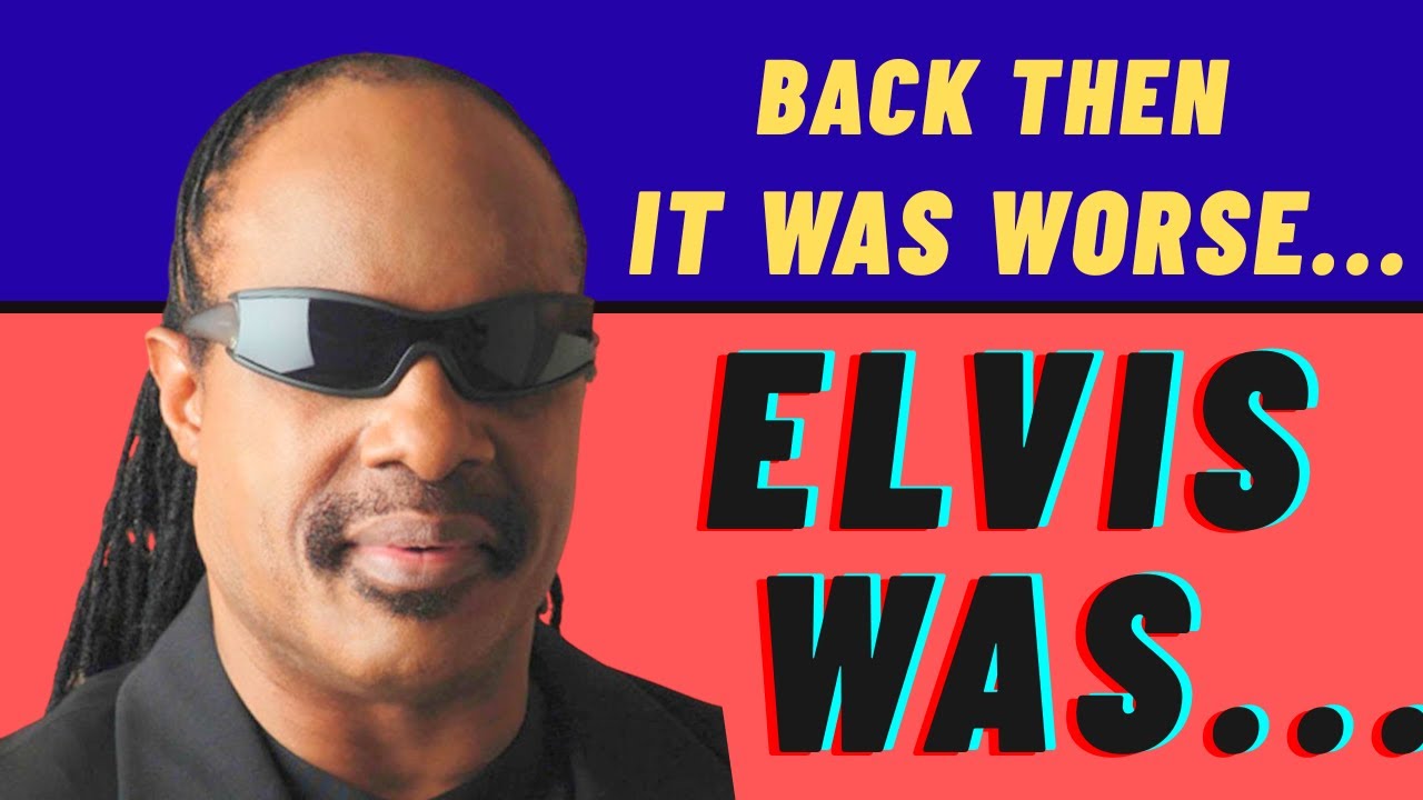 Stevie Wonder talks about Elvis in rare statement