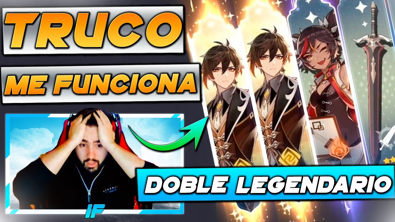 ME FUNCIONA 😱 TRUCO *DOBLE LEGENDARIA* - Genshin Impact