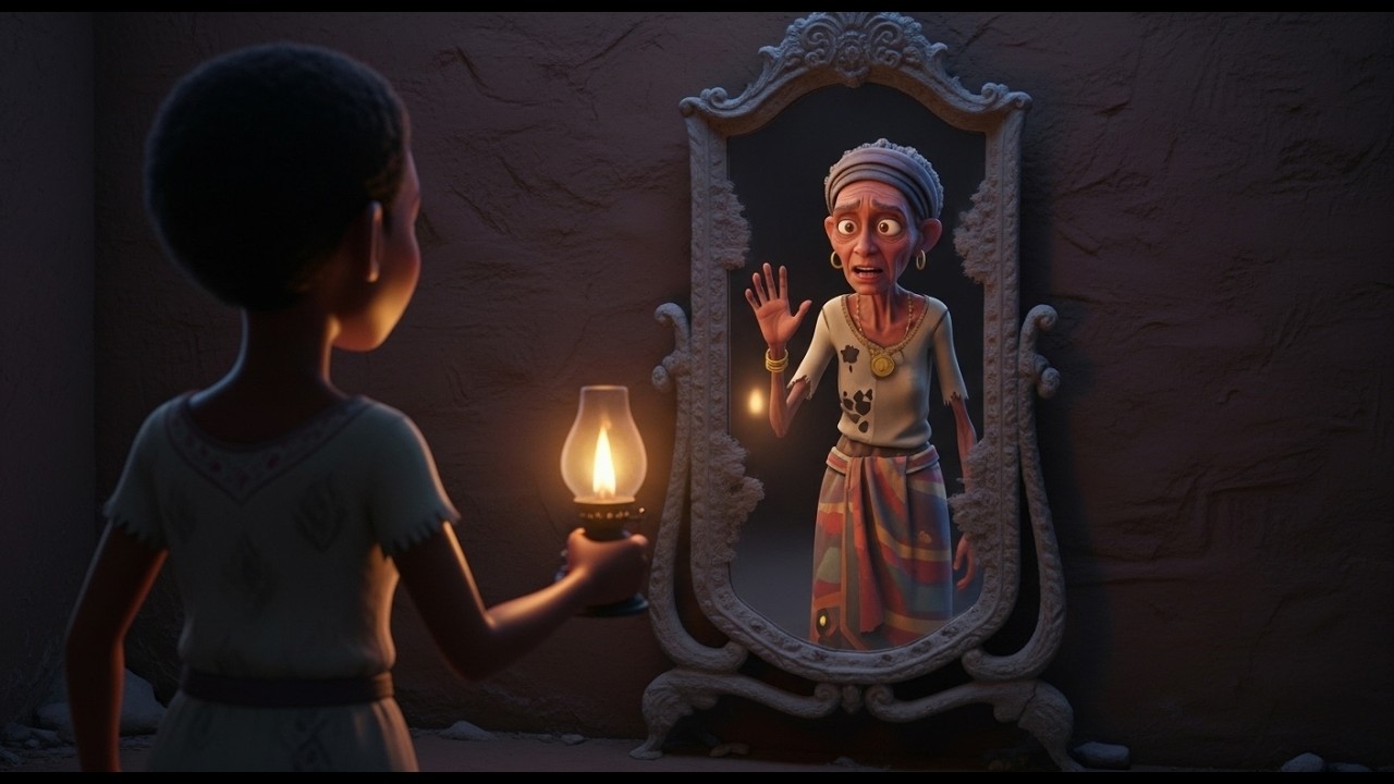They Told Her Her Mother Was Dead, Until She Entered The  Wooden Door... #tales