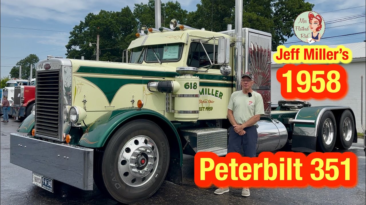 Экскурсия Джеффа Миллера на грузовике Peterbilt 351 1958 года