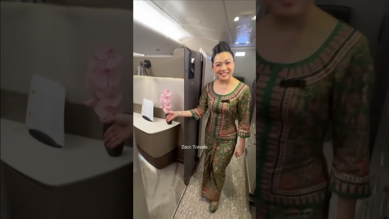 Singapore Airlines First Class Suites A380 #aviationlovers