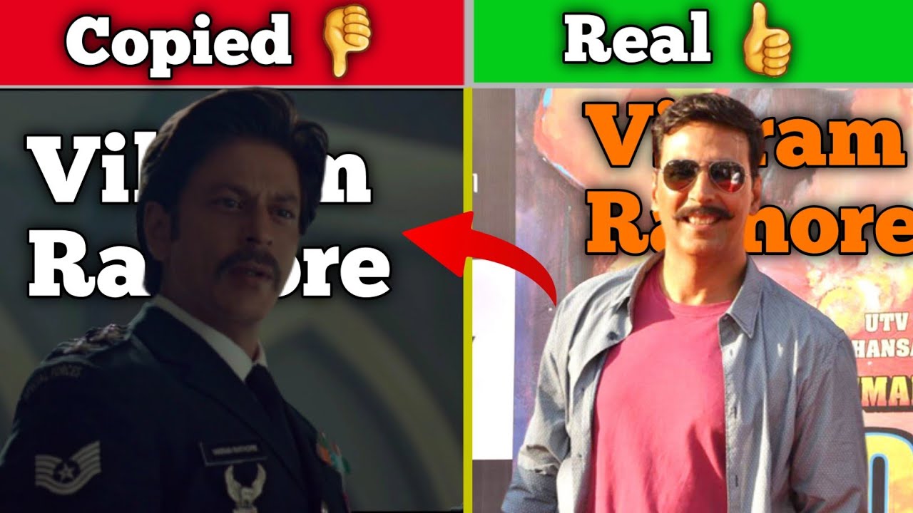 5 Copied DIALOGUES in JAWAN // Shahrukh khan | Nayanthara | Vijay sethupati | sanjay dutt