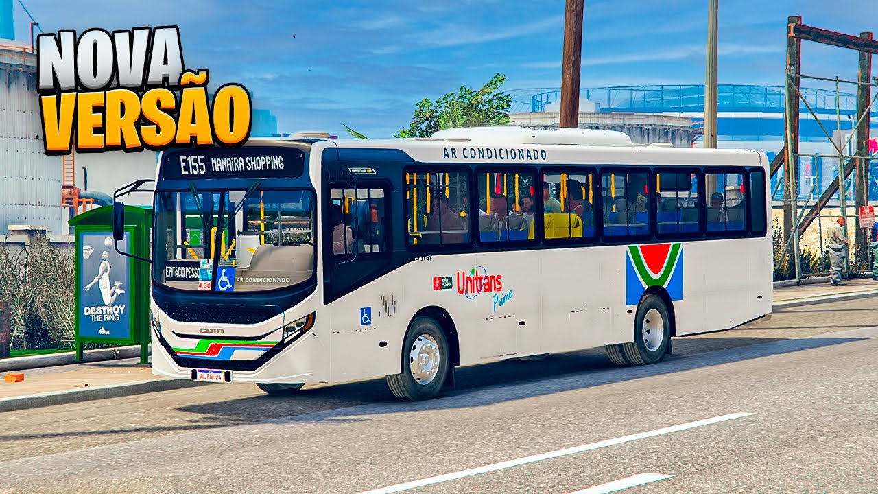 LANCAMENTO do NOVO Apache VIP 5 com AR CONDICIONADO! GTA 5 - BusVlog #170