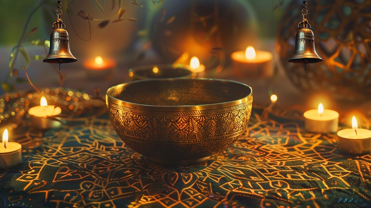 Singing Bowls & Koshi Chimes Sound Healing / BEAUTIFUL KOSHI BELLS HEALING WIND CHIMES MEDITATION