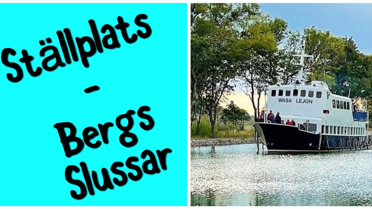 Ställplatsen vid Bergs Slussar