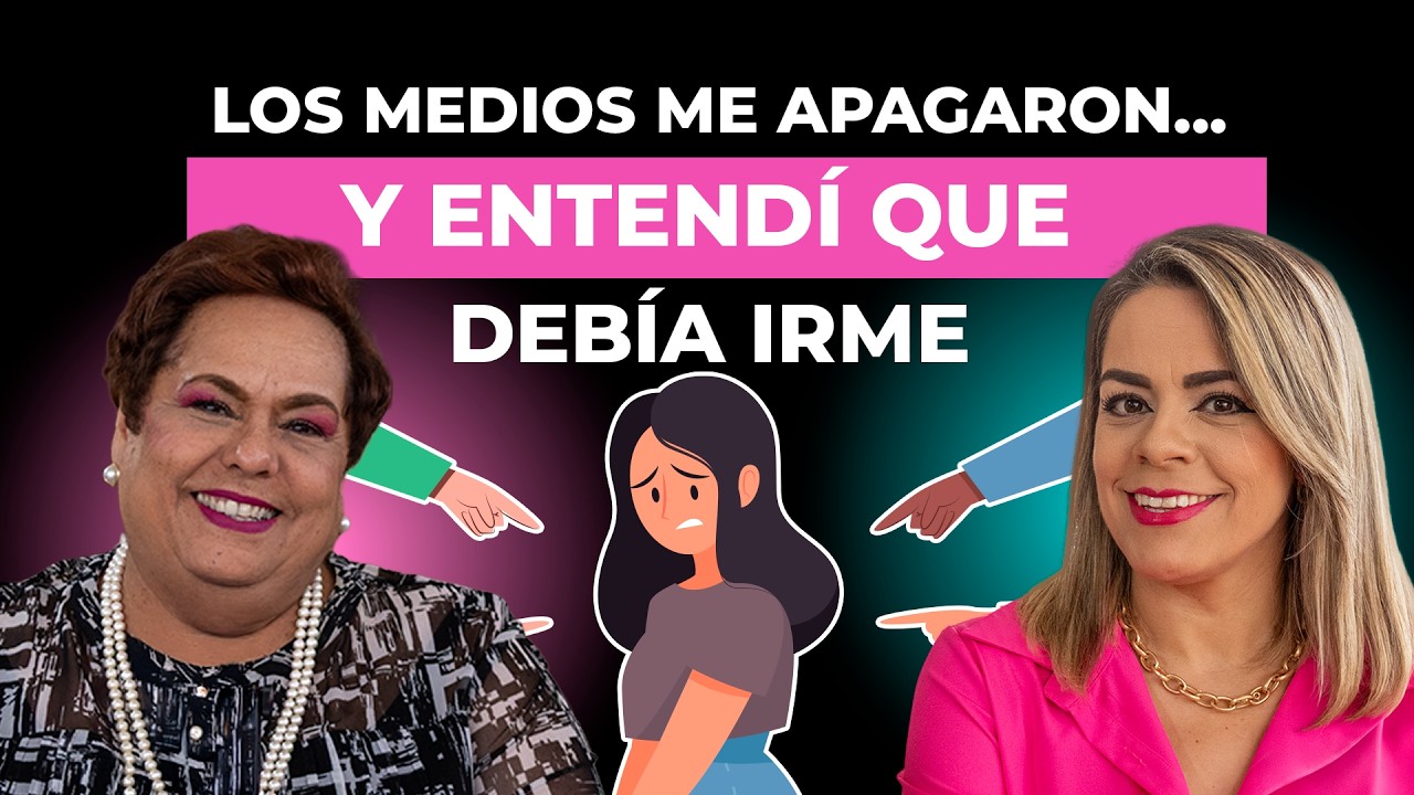 Lo medios me apagaron y entendí que debía irme | Cristy Zúñiga - Charlando con Adriana Ep 27