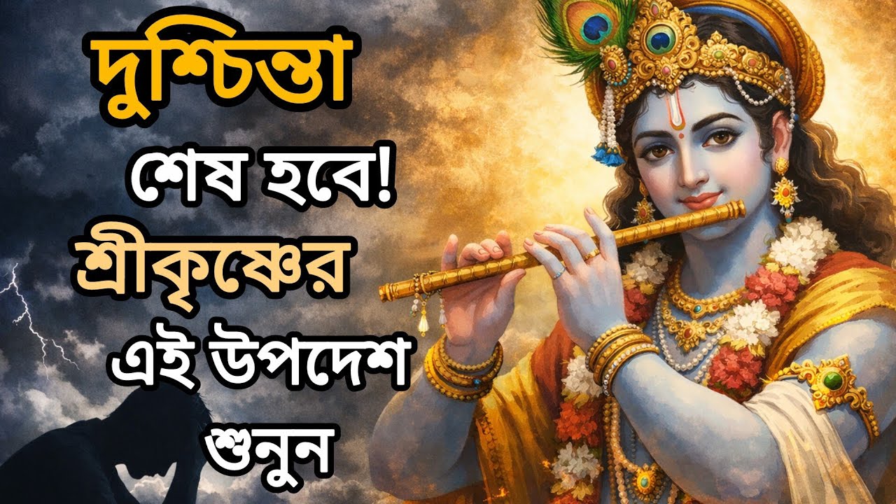 যারা বেশি দুশ্চিন্তা করেন তারা অবশ্যই শুনুন | Krishna Motivational Speech|| 