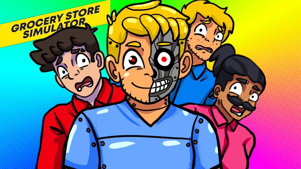 A.I ZASTĄPI NAS WSZYSTKICH?! | GROCERY STORE SIMULATOR