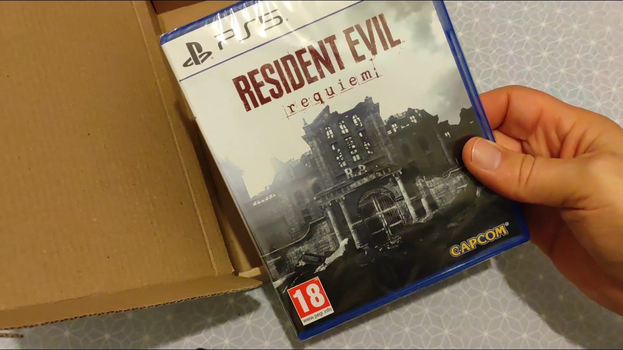 UNBOXING RESIDENT EVIL REQUIEM PS5