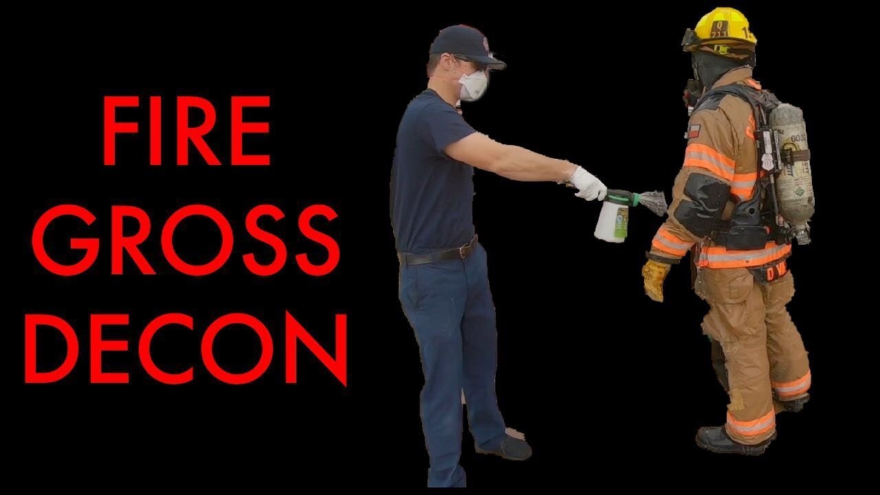 Firefighter Gross Decontamination After a Fire
