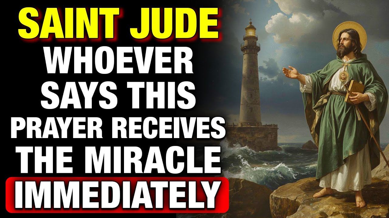 ✝️PRAYER TO SAINT JUDE FOR IMPOSSIBLE CASES, URGENT AND DESPERATE NEEDS🙏