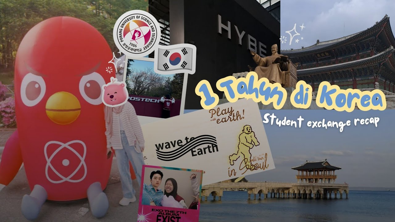 1 Tahun di Korea🇰🇷 | student exchange recap🥹