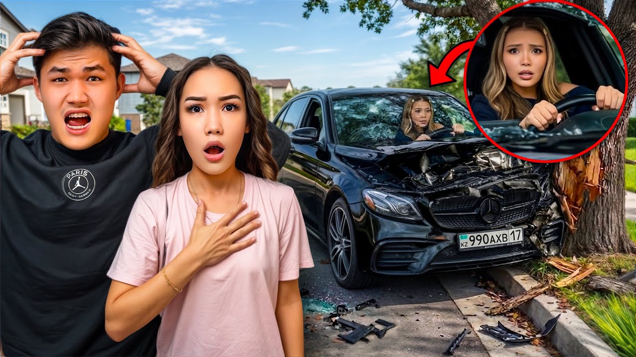 Данконың машинасын Аяу екеуміз соғып алдық😱Данкоға ПРАНК🤣@danko_n_m @АяулымСабыржанова 