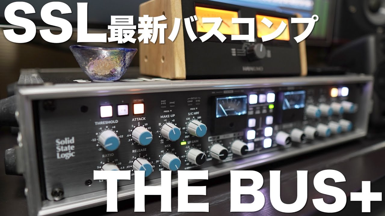 【SSL THE BUS+】在庫ぎれ続出！SSL最新バスコンプTHE BUS+で何ができるの？【レビュー】