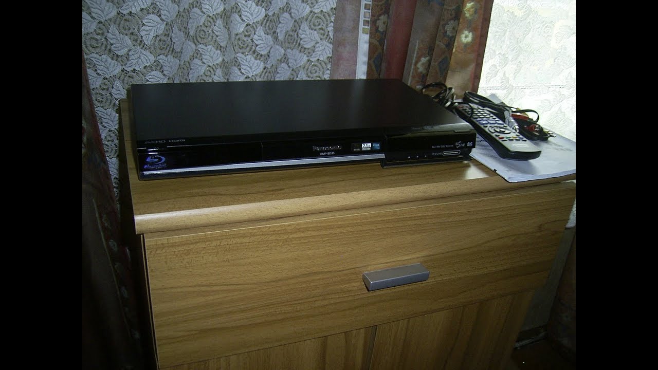 Funktionsprüfung -Panasonic DMP-BD35 Blu-ray-Player