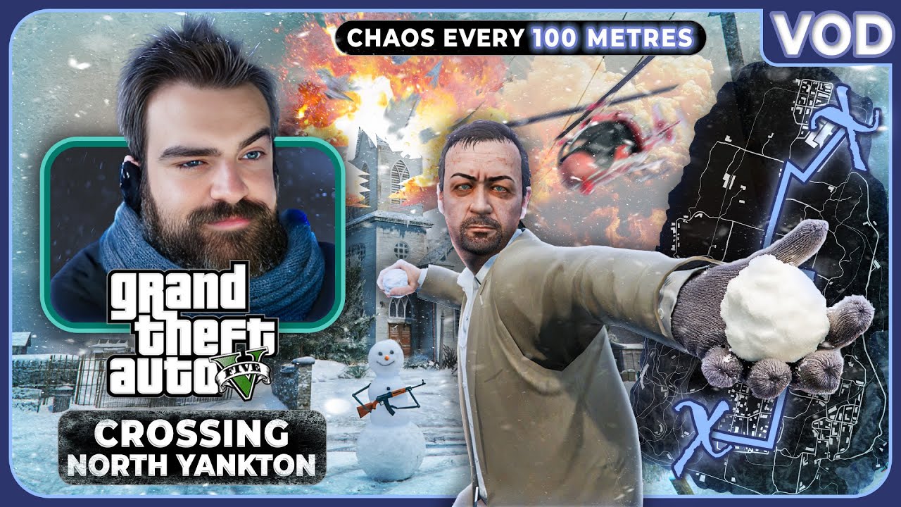 Can You Cross GTA 5's North Yankton With A Random Effect Every 100 Metres?! [Full Livestream]
