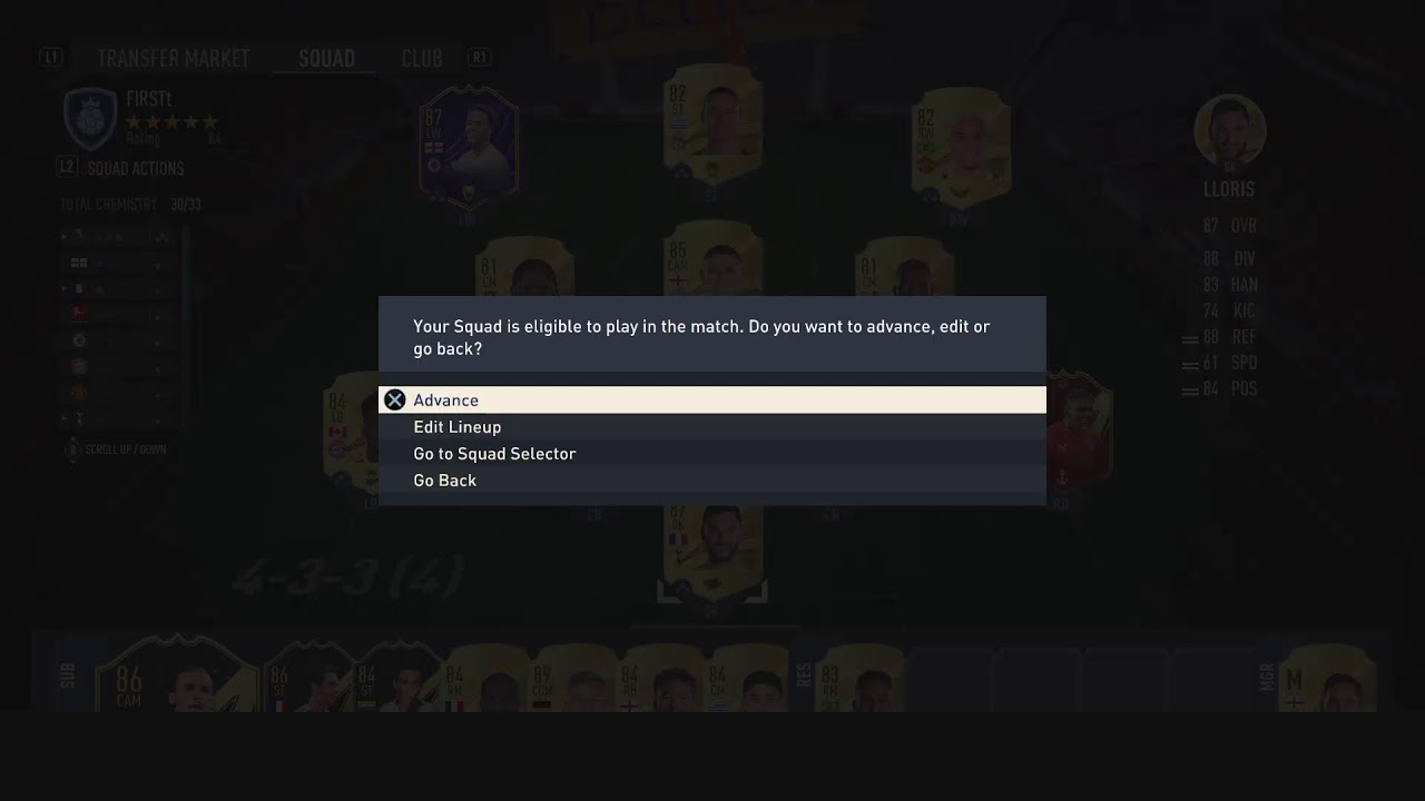 Fut23 weekend league back up top