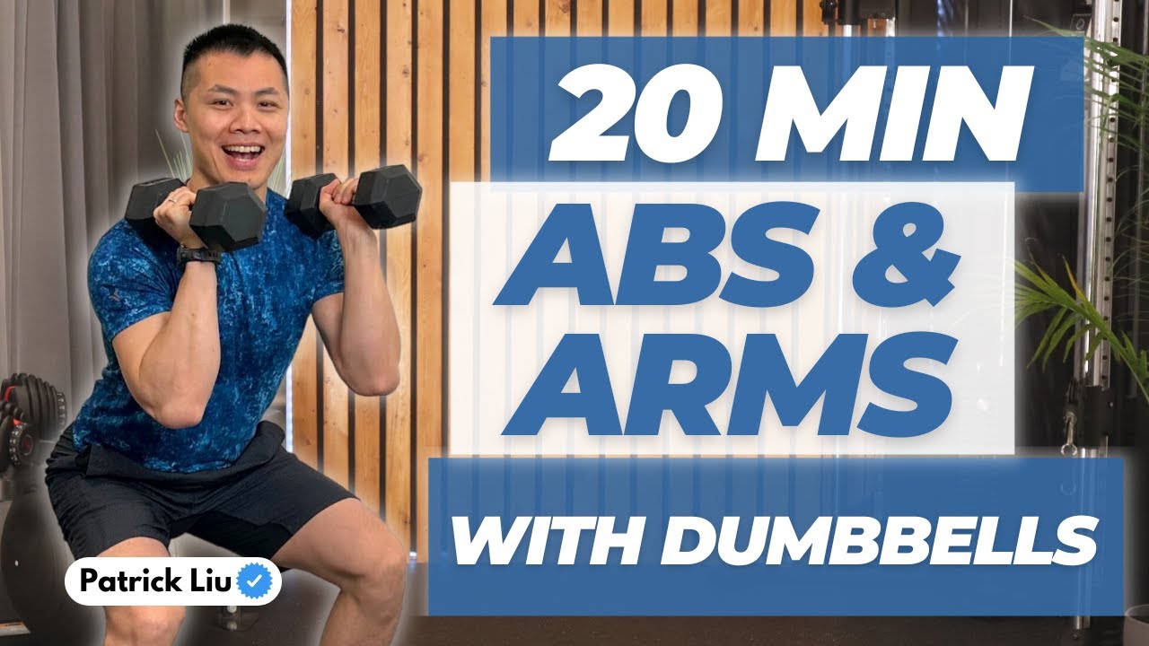 Dumbbell Abs and Arms Workout &ndash; 20 Min Toning Routine at Home